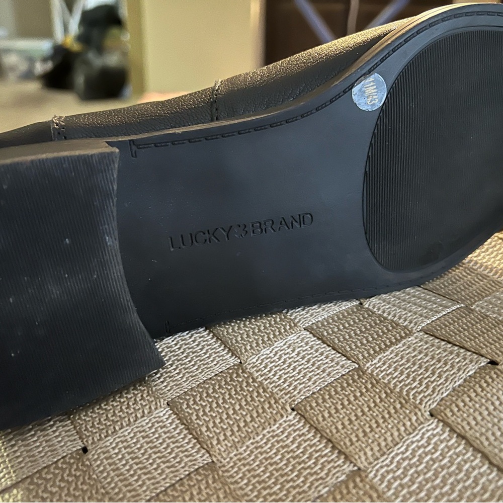 Lucky Brand Women  Black Ankle boots